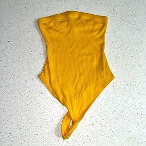 Yellow Bodysuit